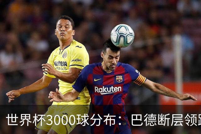 世界杯3000球分布：巴德断层领跑 阿法意西英荷紧追
