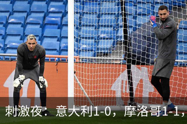 刺激夜：意大利1-0，摩洛哥1-1，克罗地亚2-1，中国U19男足0-3